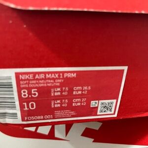 Nike Air Max 1 PRM Crepe Preowned